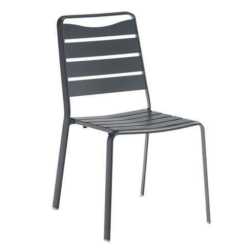 Chaise extérieur aluminium